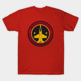 F/A-18 Hornet Patch T-Shirt